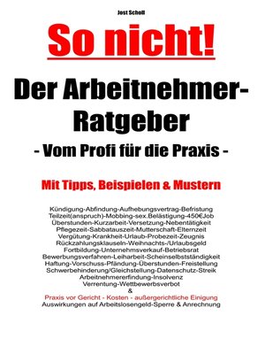 cover image of Der Arbeitnehmer-Ratgeber